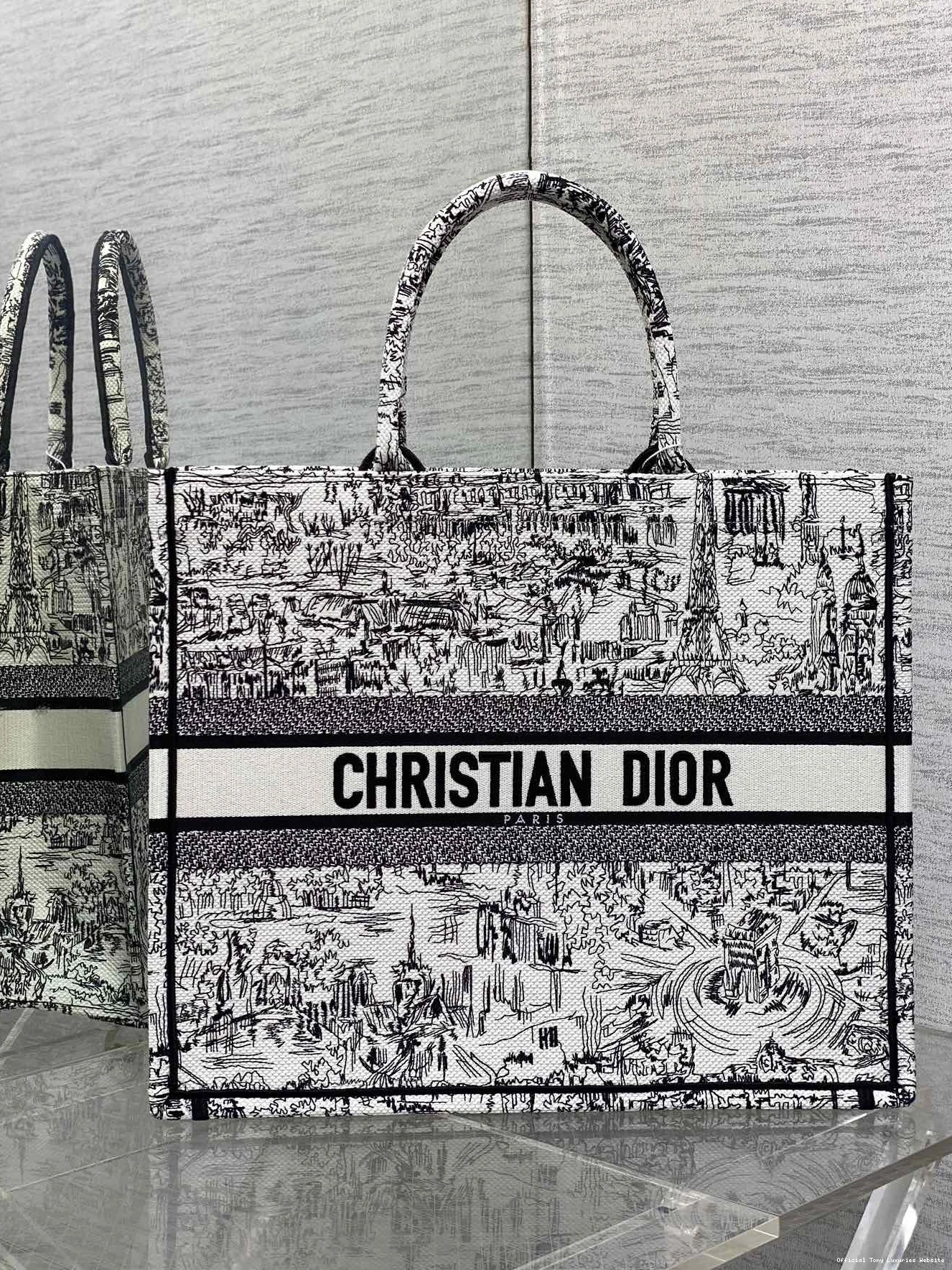 Tony Luxuries Large Book diro Tote-42*35*18.5cm 0815